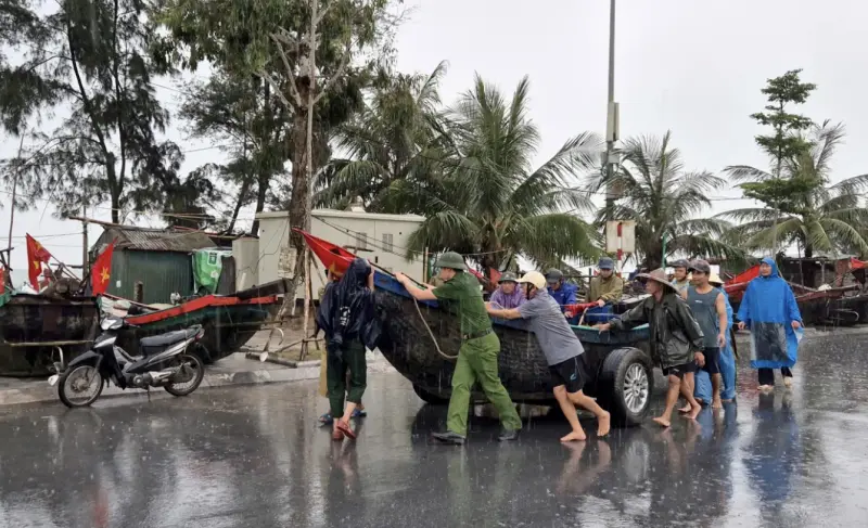 ▲受薇帕颱風影響，越南北部恐出現600亳米的暴雨。（圖／翻攝自VNExpress）