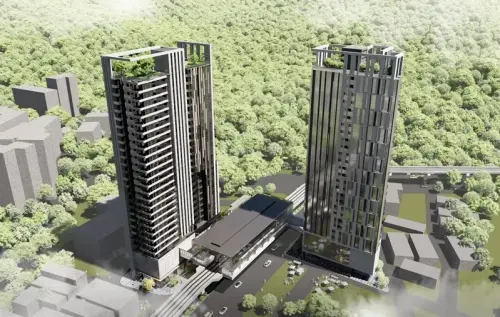 ▲土城樹林線LG16站出入口A、B捷運開發案（圖／新北市政府提供）