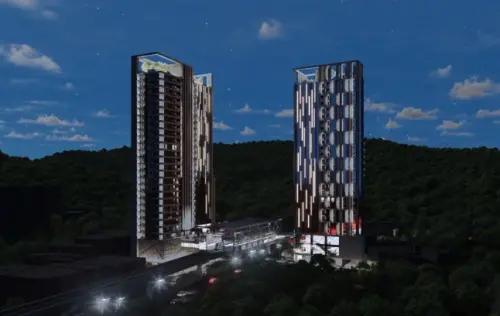 ▲土城樹林線LG16站出入口A、B捷運開發案示意圖（圖／新北市政府提供）