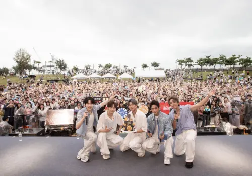 ▲Energy簽唱會吸引亞洲各國的粉絲前來，場面很盛大。（圖／相信音樂提供）