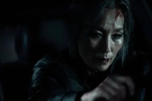 ▲李慧英親身演出在《聖母殺手》中的動作戲令人佩服（圖／鴻聯國際提供）