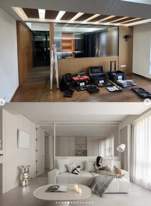 ▲篠崎泫開箱豪宅裝潢。（圖／翻攝自篠崎泫IG）