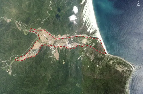 ▲國家發射場域落腳屏東縣滿州鄉九棚村。（圖／屏東縣府提供）