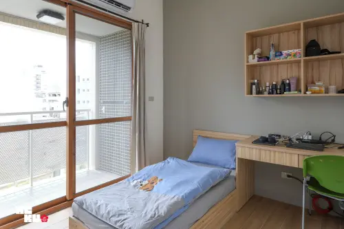 ▲成大東寧宿舍單人房型一學期要價5萬4千元，可以享受全新設施以及超大落地窗，相當適合重視居住品質的學生。（圖／成功大學官網）