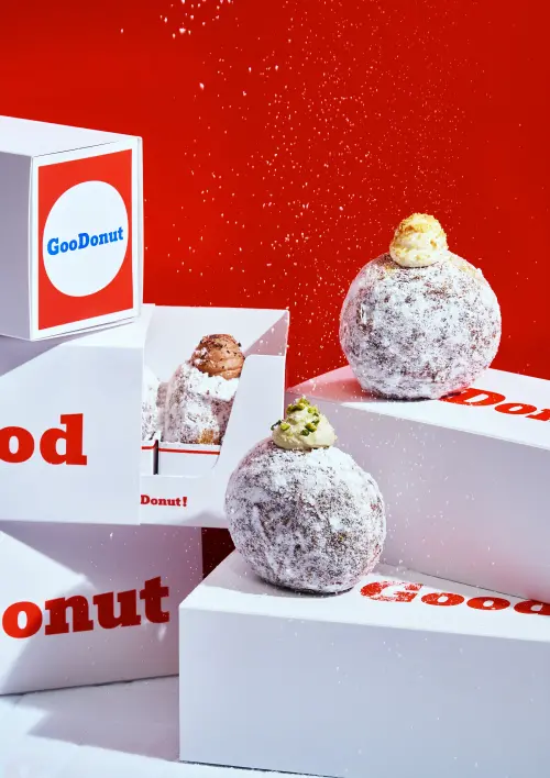 ▲阿KEN甜甜圈GooDonut爆紅！快閃信義區最新百貨DreamPlaza。（圖／緯豆集團提供）