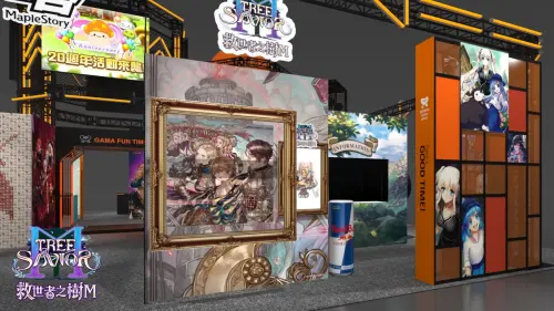 ▲《救世者之樹M》以「立陶宛神話博物館」為主題作為展區設計。（圖／遊戲橘子提供）