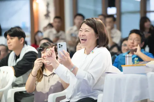 ▲Huang Min-hui possesses strong grassroots support and a reputable public image, positioning her as a potential dark horse in the race for the presidency. (By Huang Ming-hui)