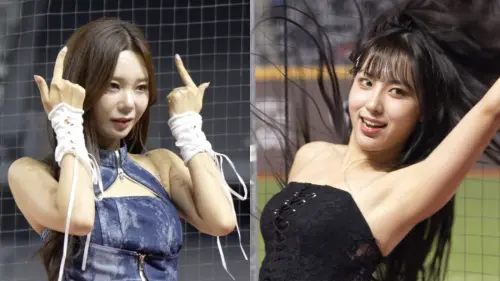 ▲李素泳(左)與朴恩惠(右)在中場帶來精彩演出。(圖/記者張一笙攝) ▲李素泳(左)與朴恩惠(右)在中場帶來精彩演出。(圖/記者張一笙攝)