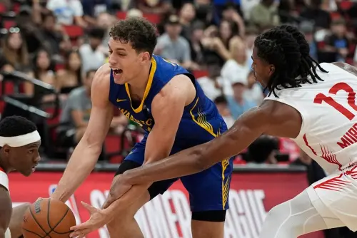 Chris Manon近期在夏季聯賽表現搶眼,場均繳出11分5.2籃板2助攻1.4抄截1.6阻攻的全能數據。 ▲Chris Manon近期在夏季聯賽表現搶眼,場均繳出11分5.2籃板2助攻1.4抄截1.6阻攻的全能數據。(圖/美聯社/達志影像)