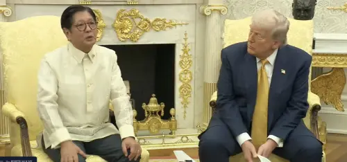 小馬可仕訪白宮　川普稱美菲達成貿易協議、課19%關稅
