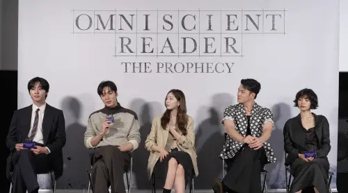 ▲《全知讀者視角》台韓同一天上映,安孝燮(左起)、李敏鎬、蔡秀彬、申承浩、NANA為了宣傳電影,接受台灣媒體訪問。(圖/采昌) ▲《全知讀者視角》台韓同一天上映,安孝燮(左起)、李敏鎬、蔡秀彬、申承浩、NANA為了宣傳電影,接受台灣媒體訪問。(圖/采昌)