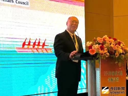 ▲日本台灣交流協會高雄事務所所長奧正史致詞。(圖／記者黃守作攝，2025.07.23)