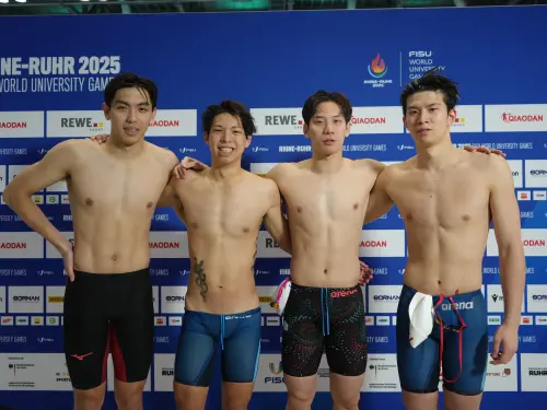 世大運／男子400混接力無緣決賽！王冠閎當「老將」：很好的傳承
