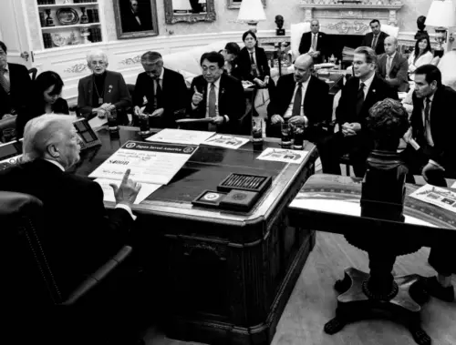 照片洩美日談判端倪！4千億劃掉變5千億　川普疑又自己加碼500億
