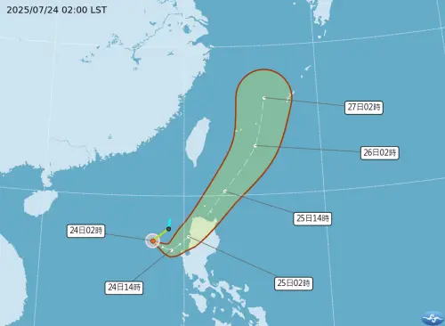 (圖/中央氣象署) ▲(圖/中央氣象署)