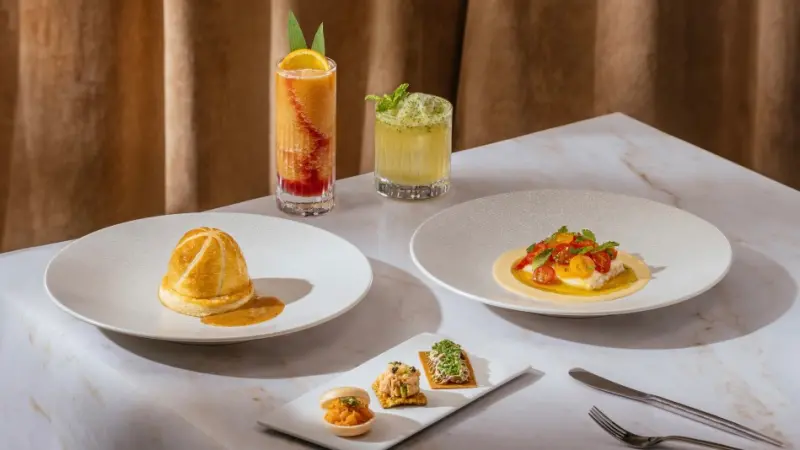 ▲全台最大星巴克旗艦店7月25日開幕，星巴克買一送一慶祝！星巴克典藏Dream Plaza台北賞台北101、吃米其林國際名廚江振誠監製專屬套餐，fine dining菜單價格、訂位資訊一覽。（圖／翻攝自星巴克官網）