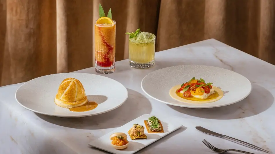 ▲全台最大星巴克旗艦店7月25日開幕，星巴克買一送一慶祝！星巴克典藏Dream Plaza台北賞台北101、吃米其林國際名廚江振誠監製專屬套餐，fine dining菜單價格、訂位資訊一覽。（圖／翻攝自星巴克官網）