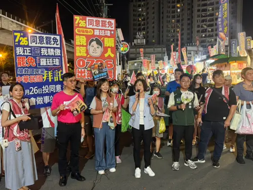 敲羅行動衝刺掃街　夜市宣講催票掀民意熱潮
