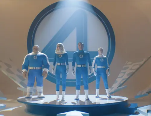 ▲漫威今年壓軸大片《驚奇4超人:第一步》正式在台上映,不少漫威迷盛讚是近期該公司最出色的超級英雄大片,也是史上最佳《驚奇4超人》版本。幾位主角都獲好評,尤其以「隱形女」凡妮莎柯比(左二)被認為最搶眼。(圖/摘自IMDb) ▲漫威今年壓軸大片《驚奇4超人:第一步》背負不能失敗的壓力,首映票房算是打響第一砲。(圖/摘自IMDb)