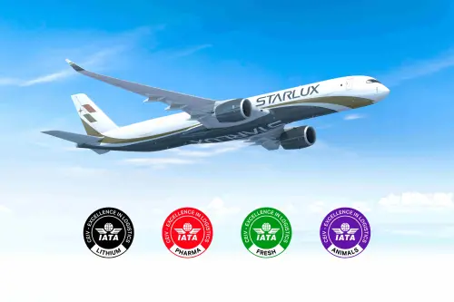 ▲星宇航空榮獲IATA CEIV Live Animals認證，成唯一取得四項CEIV認證之國籍航空