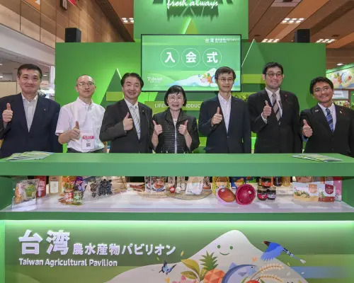 外銷有成效！2025關西國際食品展「臺灣農水產物館」　秀農業實力
