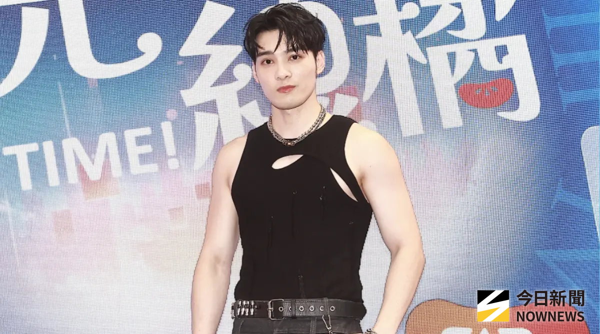 ▲藝人黃偉晉今（24）日出席「夏季橘子嘉年華－時光總橘」記者會，稍早受訪談及涉嫌逃兵的團員好友陳零九「被指有意退出演藝圈？」黃偉晉表示不是什麼天大的事情，切勿過度放大，並透露2人所屬團體五堅情「無限期休團。」（圖／記者葉政勳攝影）