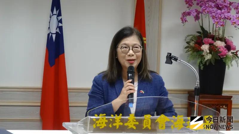 ▲海洋委員會主委管碧玲。（圖／記者呂炯昌攝，2025.07.24）