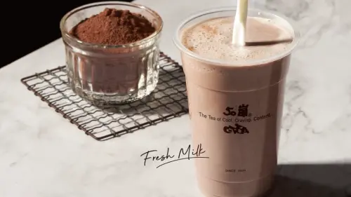 ▲巧克力控哭哭！網友發現手搖飲料迷客夏「法芙娜可可」也停售。50嵐「北區」證實：「去年下架確實是因為供應商，進口價格調整幅度超乎預期」而下架。（圖／翻攝自50嵐中區FB）