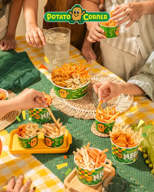 ▲Potato Corner薯條8月2日於台北統一時代百貨B2搶先試賣。（圖／翻攝自Potato Corner FB）