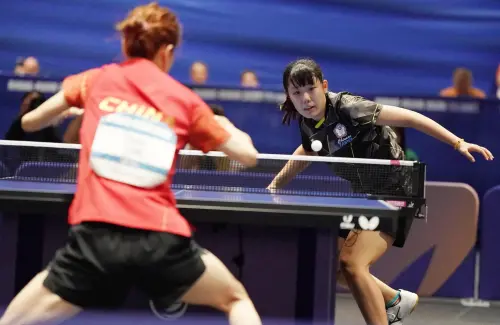 ▲黃愉偼與本屆黑馬中國選手趙尚，於金牌戰交手。（圖／大專體總）