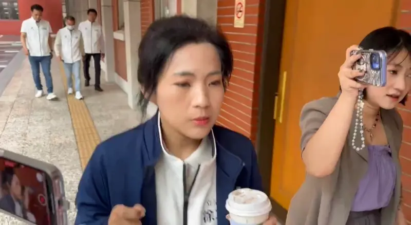 ▲國民黨立委徐巧芯回應助理捲吸金案議題。（圖／翻攝畫面）