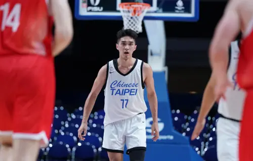 被總教練陳子威點名的潛力球員中鋒孫紹奇。(圖/大專體總) ▲被總教練陳子威點名的潛力球員中鋒孫紹奇。(圖/大專體總)