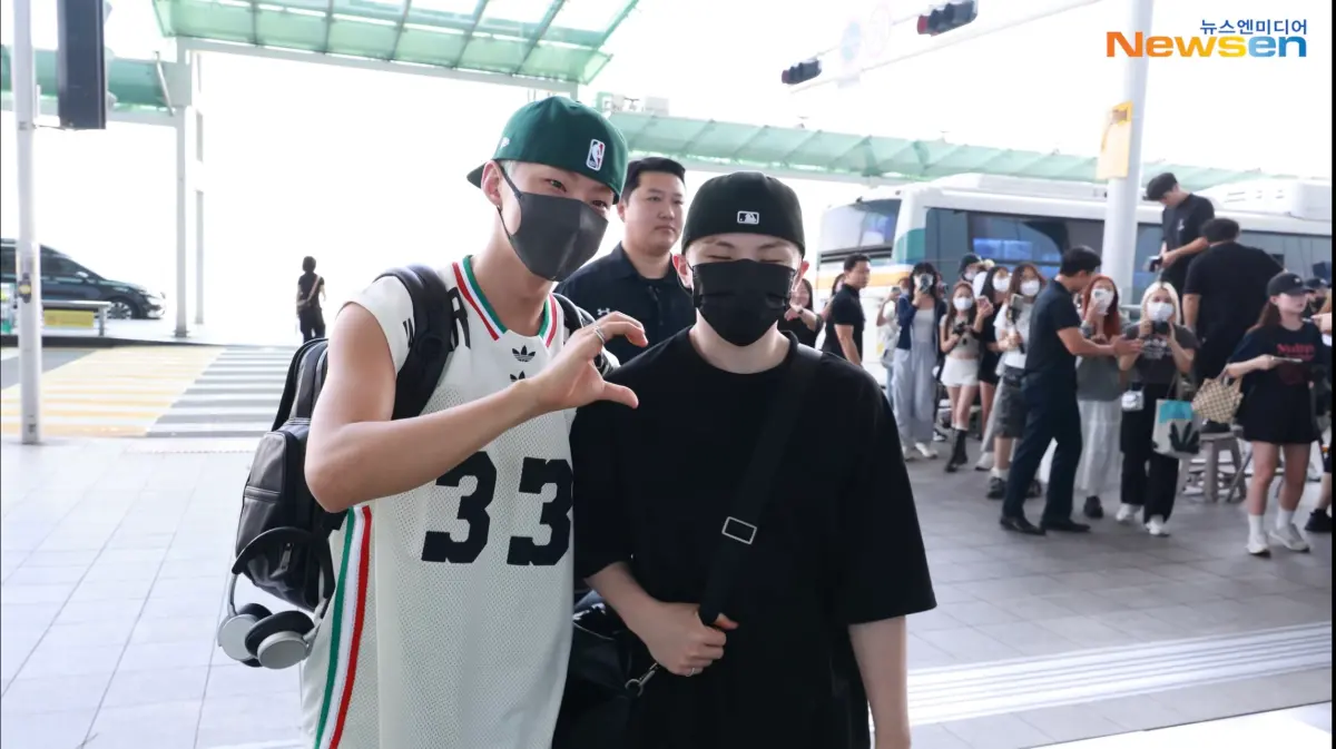 豪雨來襲！HOSHI X WOOZI到台灣了 開心到熱情示愛、粉絲全融化