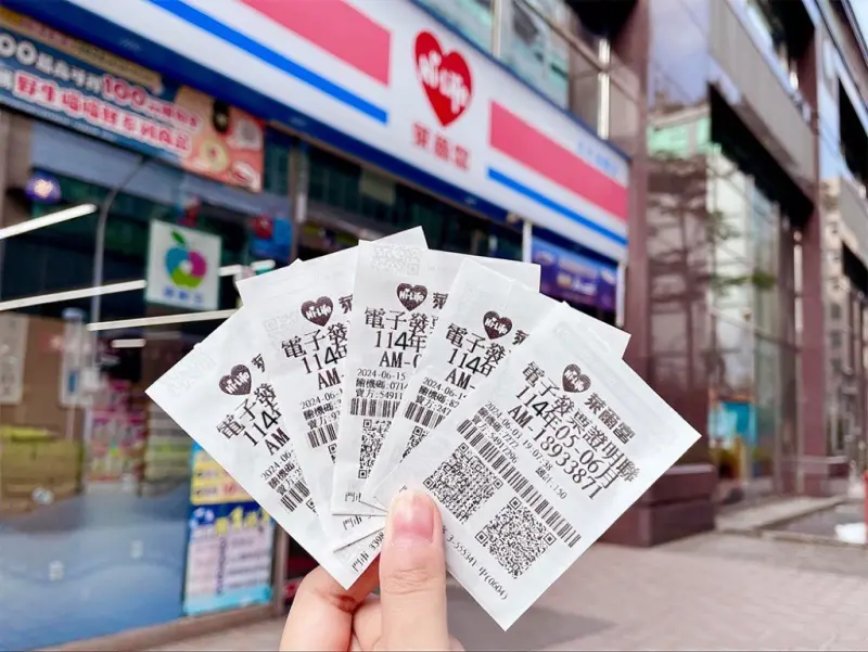 ▲114年5-6月期統一發票20萬頭獎幸運兒在萊爾富北縣樹興店與竹塹馬偕店。（圖／萊爾富提供）
