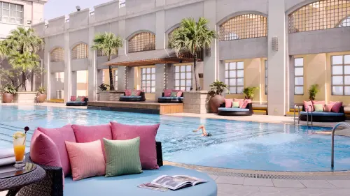 ▲高雄漢來大飯店推出每日限量的保證訂位住房專案「島語饗夜・一泊二食」。（圖／高雄漢來大飯店提供）