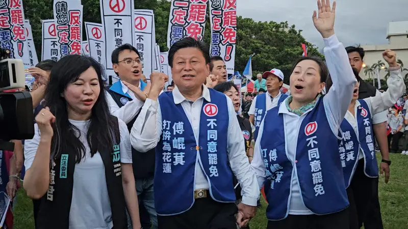 726大罷免／傅崐萁開砲賴清德　不讓他「一黨專政做皇帝」