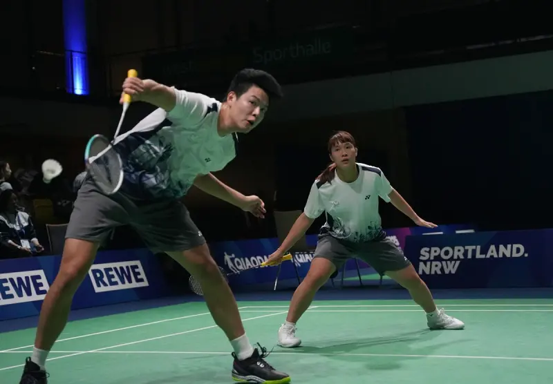 ▲2025年德國萊茵魯爾世界大學運動會羽球賽事傳來捷報，中華隊在混雙與男單項目皆創佳績。混雙3組人馬全數晉級4強，提前包辦2面銅牌，更有望挑戰「金銀銅全包」壯舉。（圖／大專體總提供）