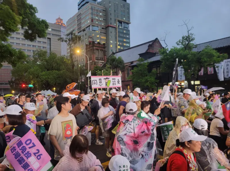 ▲民進黨主席賴清德定調823罷免，會繼續與每一位在罷區努力的公民並肩同行。（圖／記者陳佩君攝）