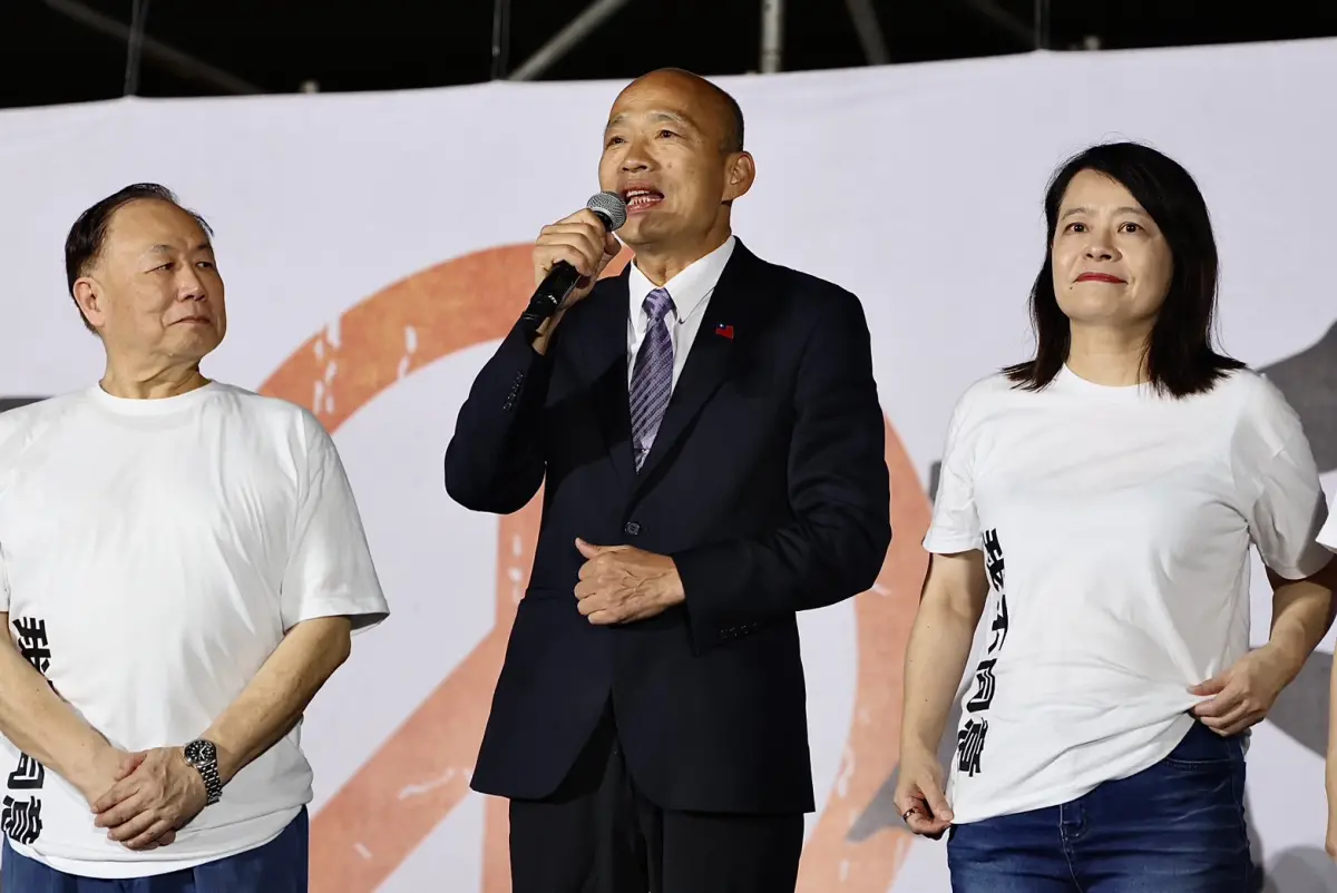 726大罷免／民主不能走回頭路！韓國瑜：藍委沒有賣台 只有賣命