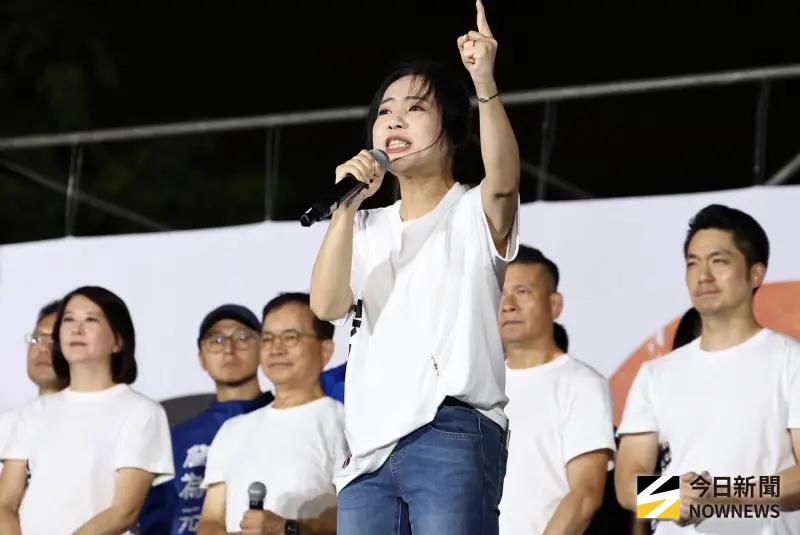 ▲國民黨立委徐巧芯說，先前就講過這個人要小心他。（圖／記者朱永強攝）