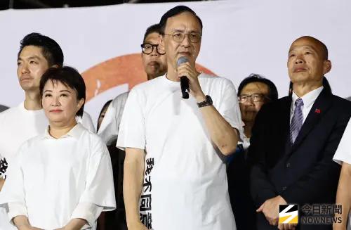 直播／力保31藍委安全下莊　朱立倫黨中央發表談話
