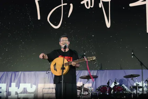 ▲歌手陳明章。（圖／記者林柏年攝，2025.07.25）