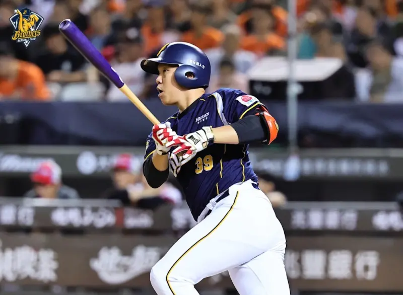 ▲中信兄弟詹子賢單場敲出3安，演出猛打賞，助隊以5：0完封統一獅。（圖／中信兄弟提供）