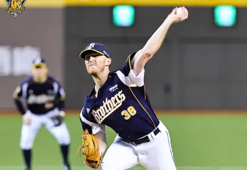 ▲中信兄弟洋投李博登表示，會依據當天投球狀況，決定配球比例。（圖／中信兄弟提供）