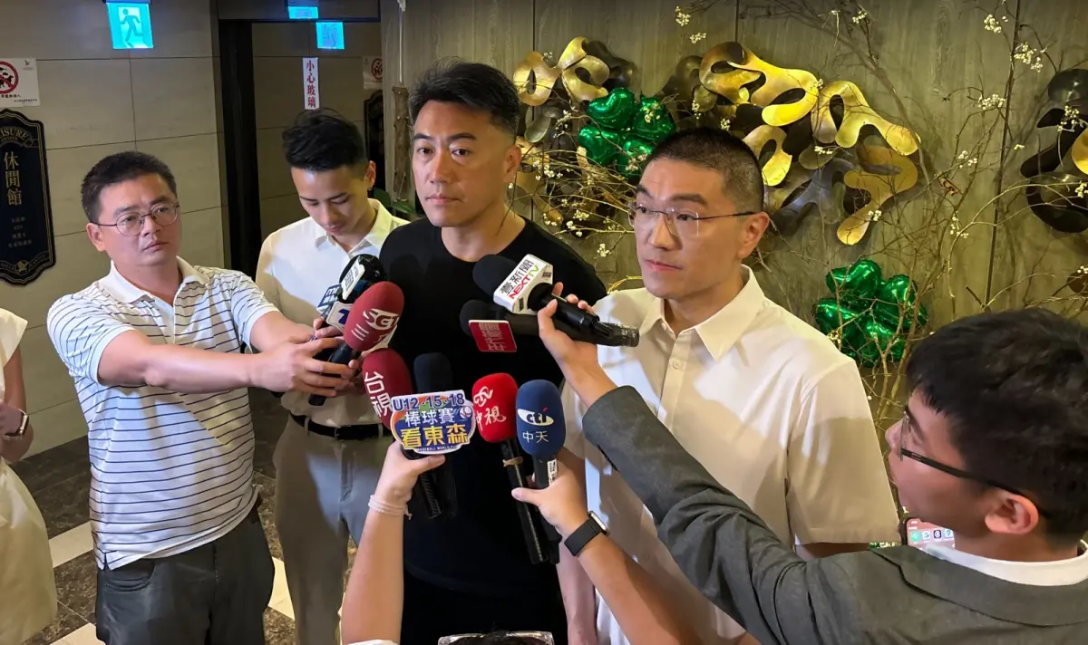 ▲基隆市市長謝國樑（右）與國民黨立委林沛祥（左）。（圖／林沛祥委員辦公室）