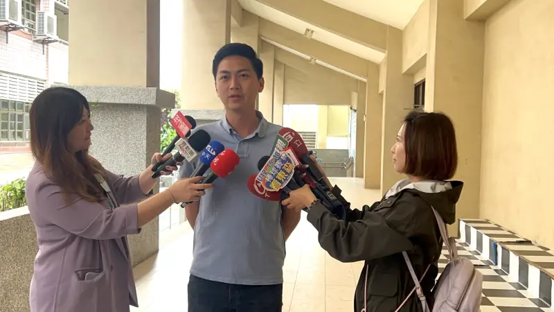 ▲廖偉翔透露還要趕去陪「永遠的老闆」胡志強投票。（圖／讀者提供，2025.07.26）