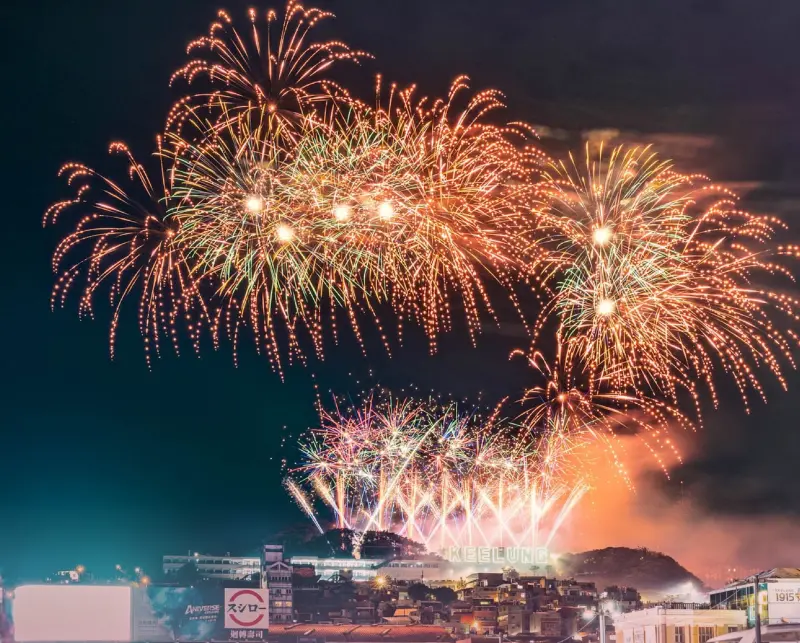 ▲基隆7月27日晚間將有兩場精彩的煙火秀，包含2025基隆開港祭壓軸登場的300秒山海煙火秀，以及2025基隆浪曲嘉年華長達360秒的高空煙火秀。（圖／翻攝基隆國際青年商會臉書）