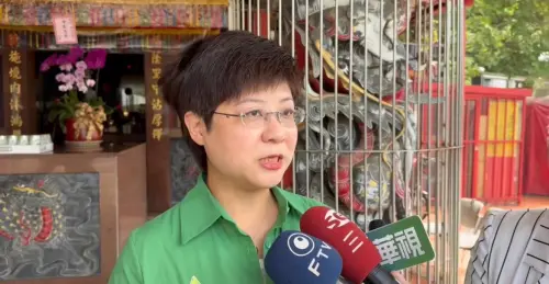 ▲ 726大罷免，竹市雙罷發言人林志潔現身投票。（圖／翻攝畫面）