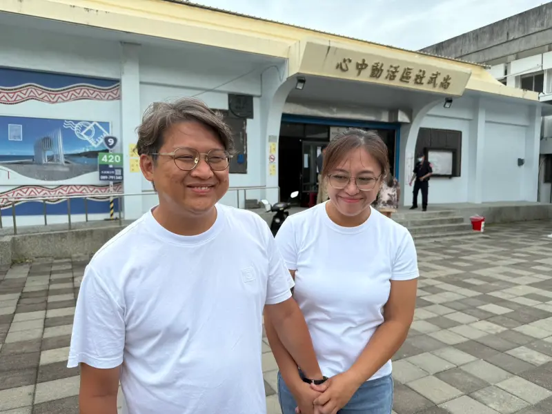 726大罷免／偕妻投票！黃建賓：心情很好、盼民眾踴躍投票