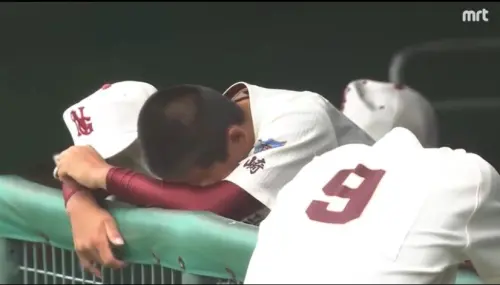 ▲日南在冠軍賽落敗後，選手在休息室落下不甘心的眼淚。（圖／截圖自宮崎放送）